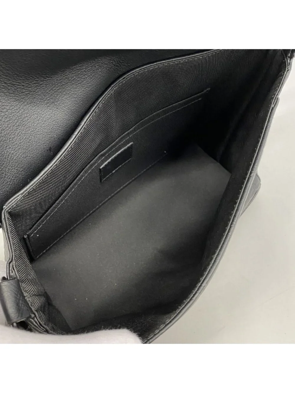 Louis Vuitton Shoulder Bag Monogram Shadow Pulse Messenger Black